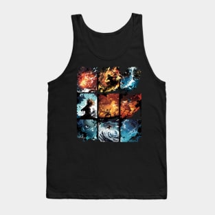 Demon Slayer Complex Characters Tank Top